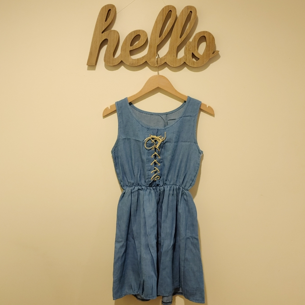 Urban Outfitters Chambray Dress (S)